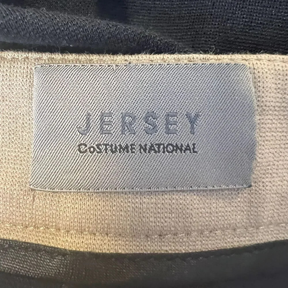 Costume National Jersey Colorblock Pant Size 44‎ IT / 8 US